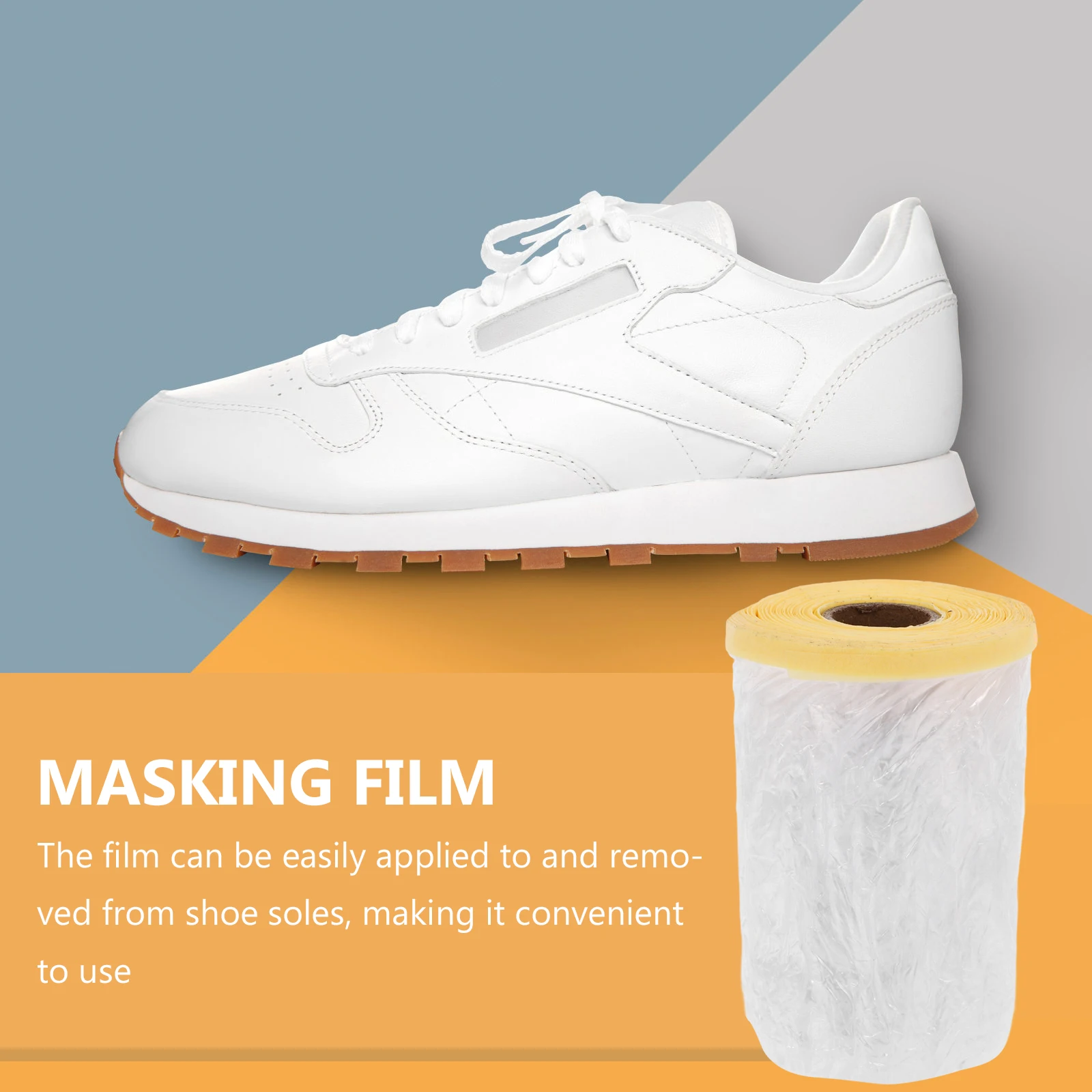 1 Roll Shoe Sole Protection Masking Film Durable Adhesive Stencil Material for Cutting Templates Lettering Airbrush Graphics
1 Roll Shoe Sole Protection Masking Film Durable Adhesive Stencil Material for Cutting Templates Lettering Airbrush Graphics