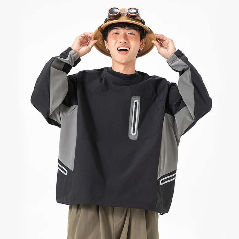 Men Women Outdoor Sport Splice Long Sleeve Loose Casual Fashion Waterproof Quick Dry T-shirt Couple Tshirt Techwear T Shirt Tops
Men Women Outdoor Sport Splice Long Sleeve Loose Casual Fashion Waterproof Quick Dry T-shirt Couple Tshirt Techwear T Shirt Tops