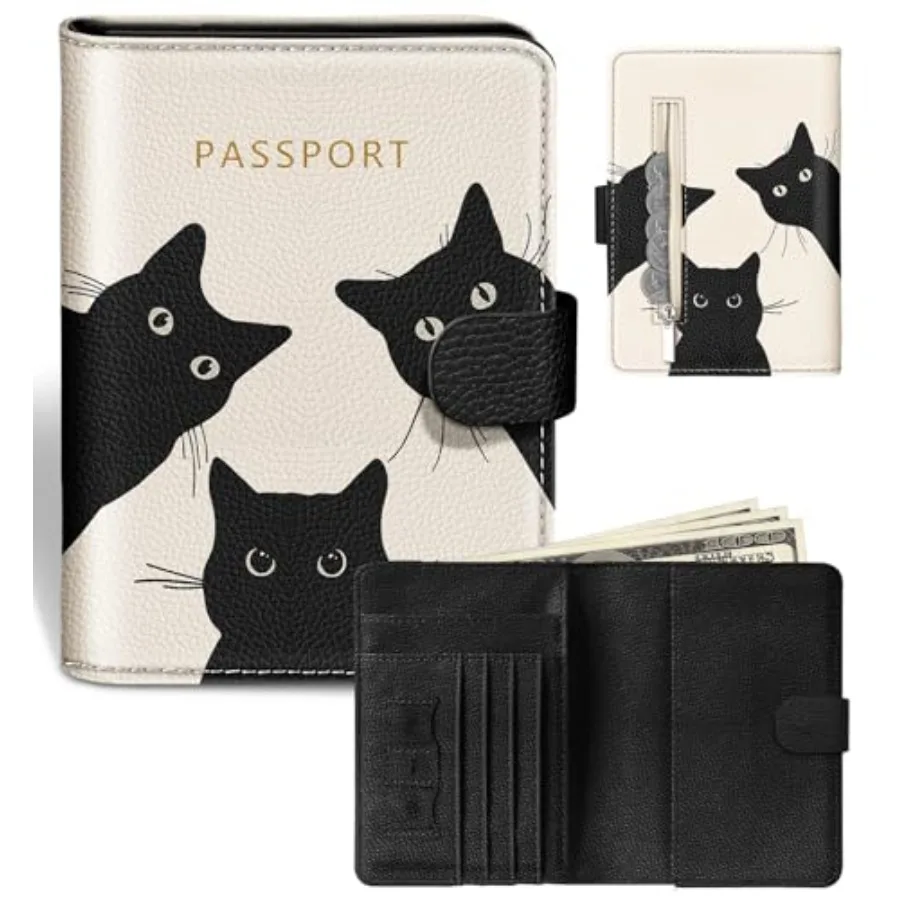 Airtag Passport Holder Cover Wallet Case for Travel Women - Leather RFID Blocking Passport Book Multiple Personalized Organizer
Airtag Passport Holder Cover Wallet Case for Travel Women - Leather RFID Blocking Passport Book Multiple Personalized Organizer