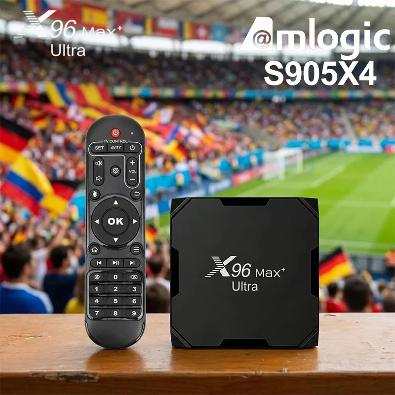  X96Max Plus Ultra TV Box 32GB 64GB Android 11 Amlogic S905X4 TV BOX 8K Wifi BT Media Player TV Set Top Box iptv android tv box
X96Max Plus Ultra TV Box 32GB 64GB Android 11 Amlogic S905X4 TV BOX 8K Wifi BT Media Player TV Set Top Box iptv android tv box