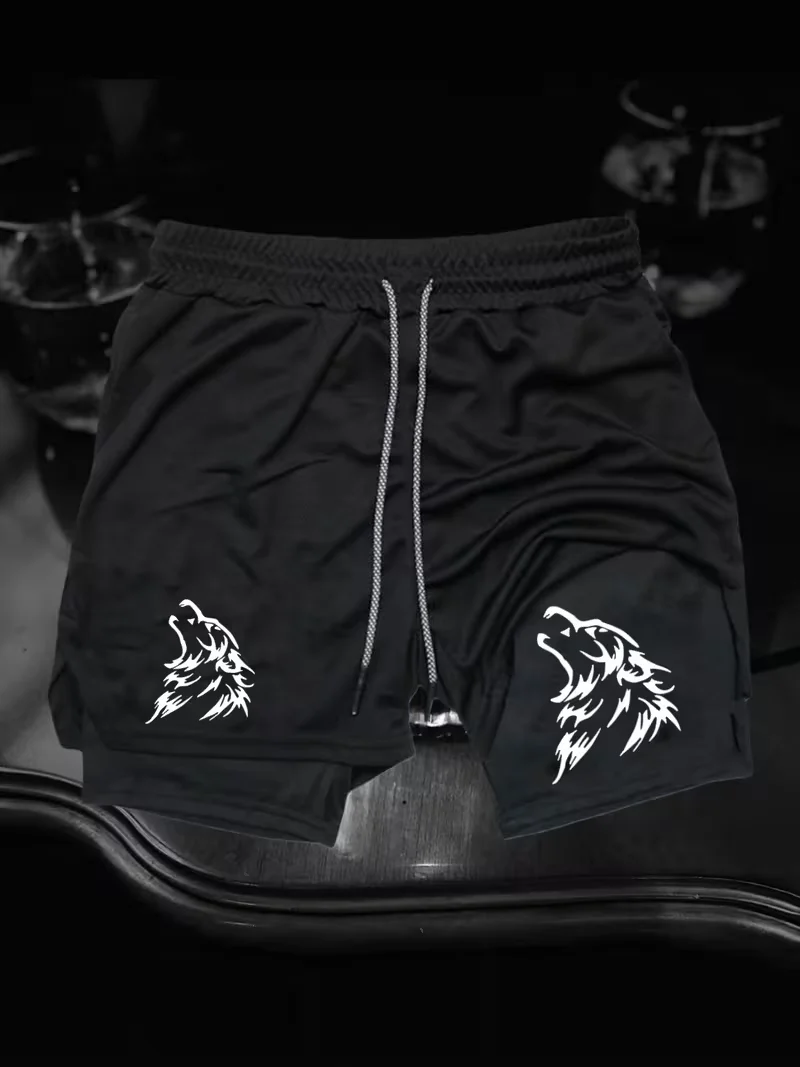Men's fashionable sports shorts quick drying 2-in-1 multifunctional fitness pants suitable for casual fashion outdoor gym summer
Men's fashionable sports shorts quick drying 2-in-1 multifunctional fitness pants suitable for casual fashion outdoor gym summer