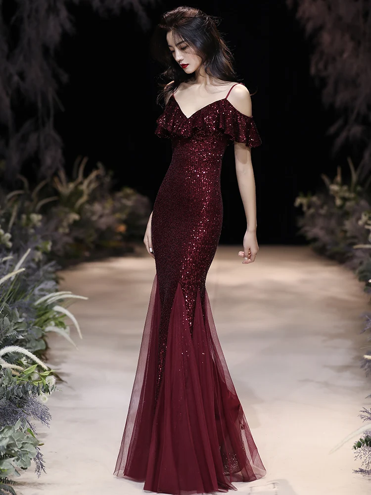 Red Evening Gown Wedding Dr 2025 New Sle Spring Bridal Dr Fi Tail Host Cotail Par Women's Long Svel Dr
Red Evening Gown Wedding Dr 2025 New Sle Spring Bridal Dr Fi Tail Host Cotail Par Women's Long Svel Dr