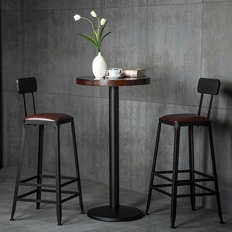 Bar chair high stool wrought iron home backrest bar stool table and chair modern high chair simple bar chair high chair
Bar chair high stool wrought iron home backrest bar stool table and chair modern high chair simple bar chair high chair
