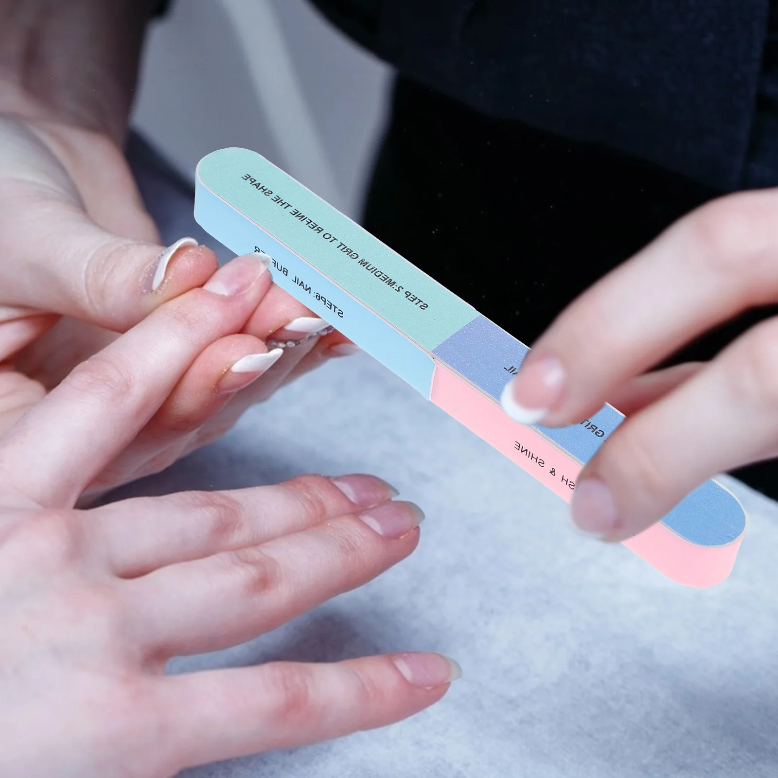 10Pcs Smooth Nail Files Professional Grade Double Sided Nail Art Tools for Manicuring Polish Removal Shaping False Nails
10Pcs Smooth Nail Files Professional Grade Double Sided Nail Art Tools for Manicuring Polish Removal Shaping False Nails