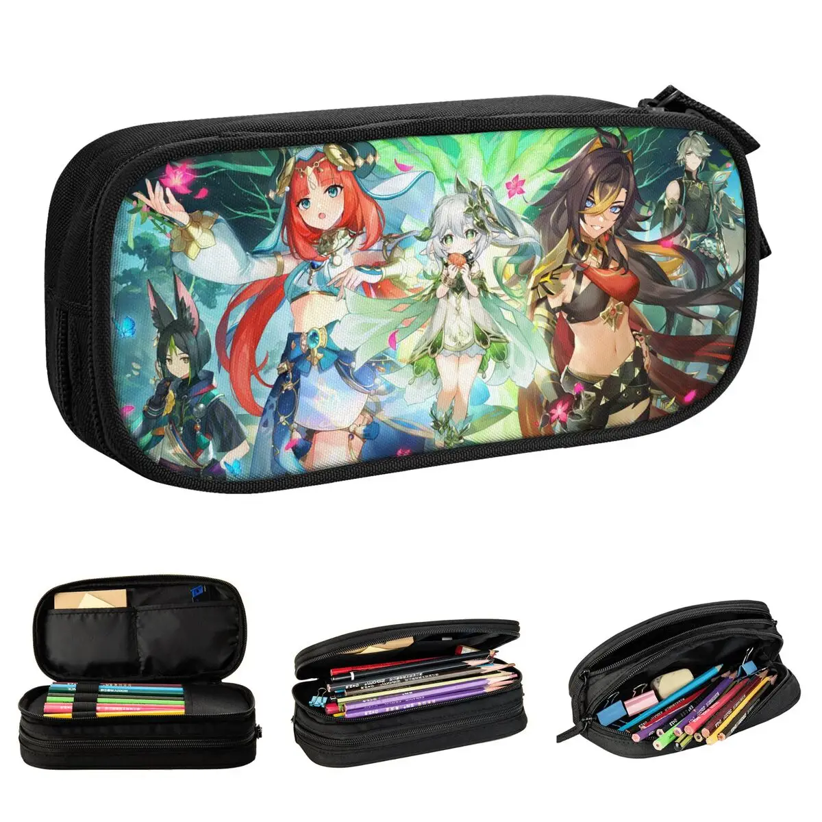 Nahida Nilou Tighnari Pencil Cases Fun Genshin Impact Anime Pen Holder Bags Student Big Capacity School Supplies Pencilcases
Nahida Nilou Tighnari Pencil Cases Fun Genshin Impact Anime Pen Holder Bags Student Big Capacity School Supplies Pencilcases