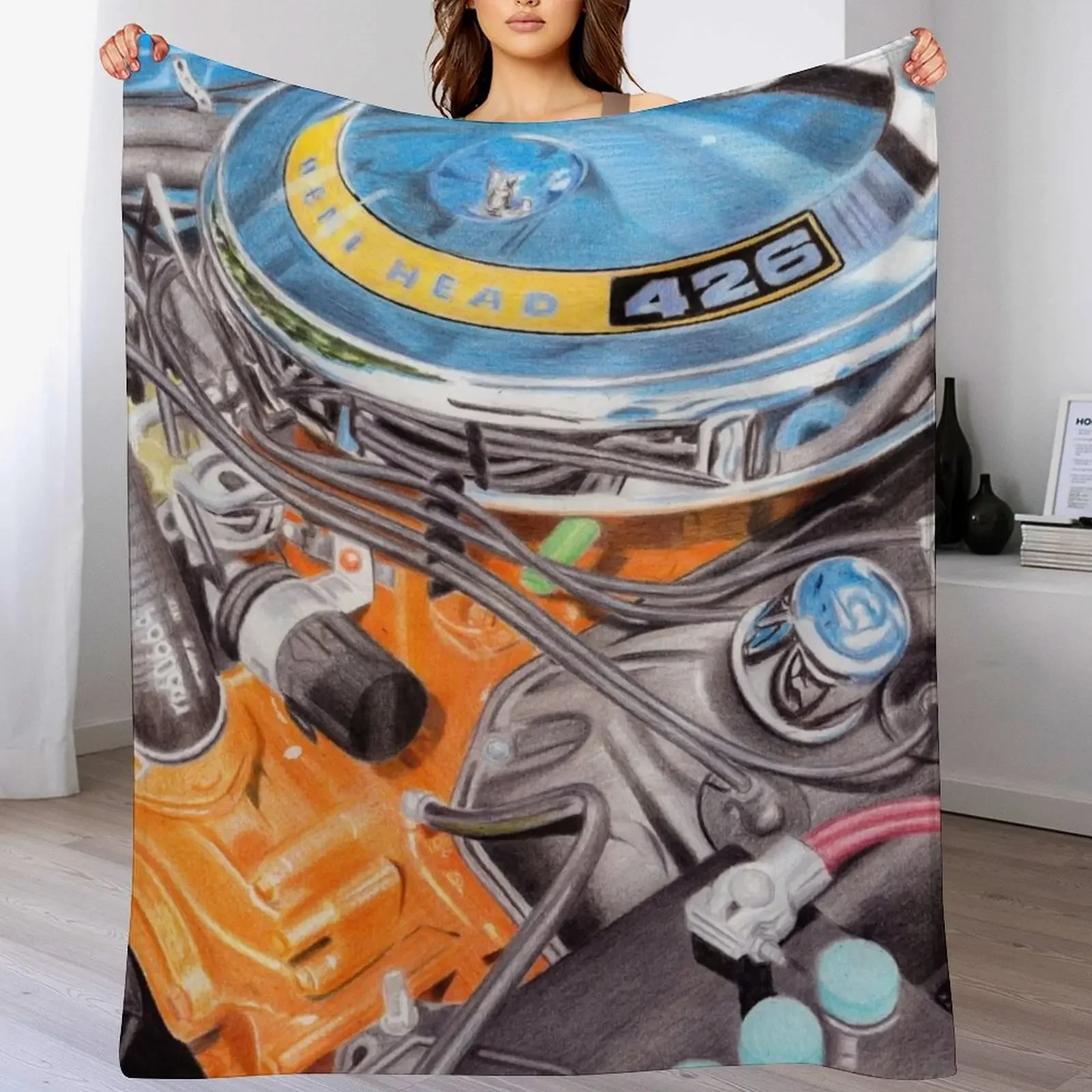 426 Engine Throw Blanket Shaggy Furry Soft Blanket for Bedroom Living Room
426 Engine Throw Blanket Shaggy Furry Soft Blanket for Bedroom Living Room