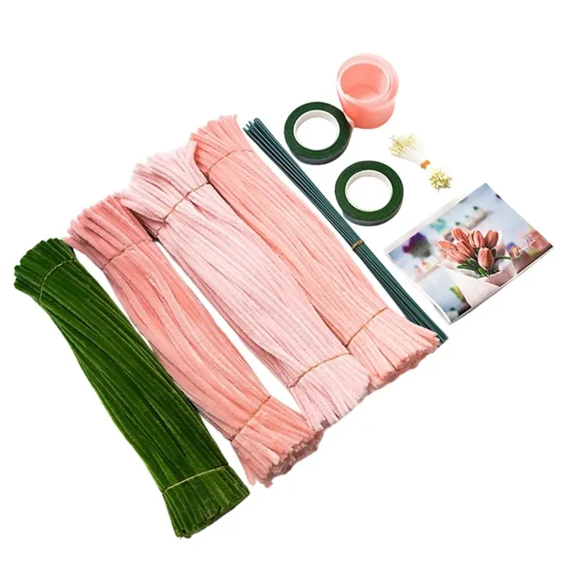 EYFL-DIY Tulip Pipe Cleaner Kit For Delicate Tulip Bouquets, Ideal For Crafters, Home Decor& Handmade Gifts
EYFL-DIY Tulip Pipe Cleaner Kit For Delicate Tulip Bouquets, Ideal For Crafters, Home Decor& Handmade Gifts