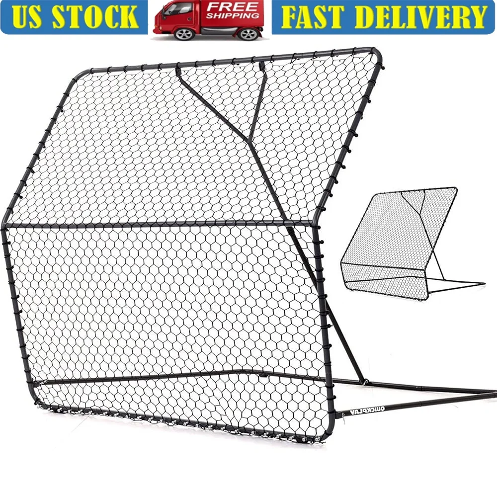 Adjustable Steel Angle Rebounder Multi-Sport Training Net Soccer Baseball Softball Practice Tool Solo Team Training
Adjustable Steel Angle Rebounder Multi-Sport Training Net Soccer Baseball Softball Practice Tool Solo Team Training
