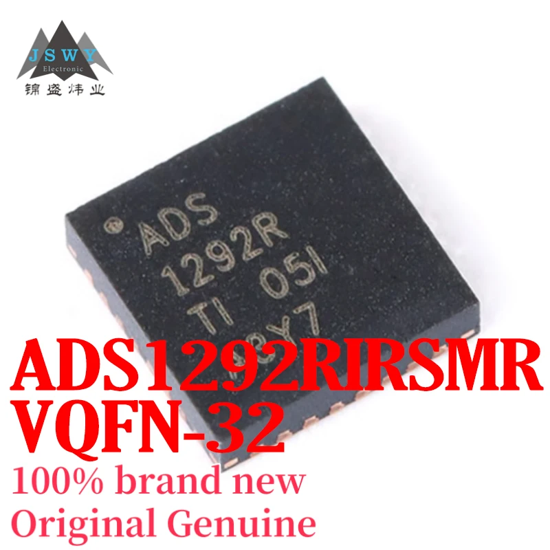 (1/10pcs) ADS1292RIRSMR ADS1292 VQFN-32 24-bit analog-to-digital converter chip. Brand new. Free shipping
(1/10pcs) ADS1292RIRSMR ADS1292 VQFN-32 24-bit analog-to-digital converter chip. Brand new. Free shipping