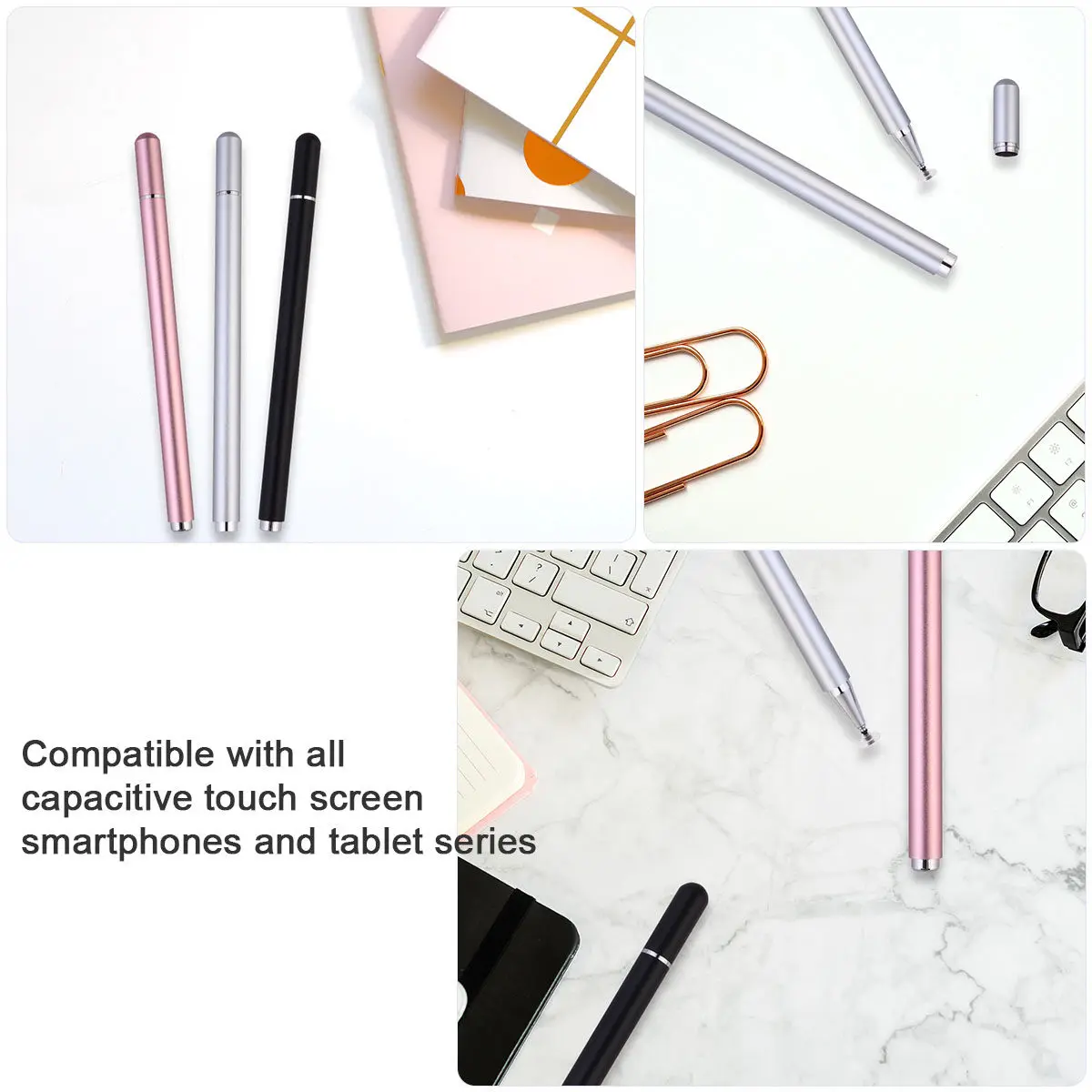 1Pcs Point Reading Machine Tablet Computer Magnetic Disk Capacitive Stylus Gold Suitable All Touchscreens Phone Tablet
1Pcs Point Reading Machine Tablet Computer Magnetic Disk Capacitive Stylus Gold Suitable All Touchscreens Phone Tablet