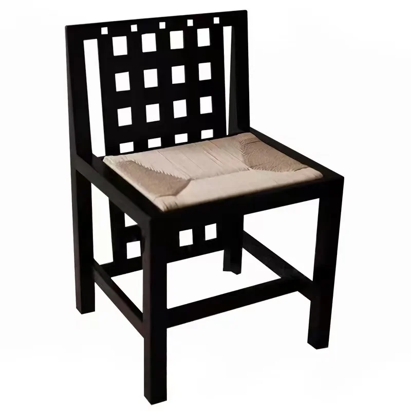 Corded wooden dining chair, suitable for family use, study chair
Corded wooden dining chair, suitable for family use, study chair
