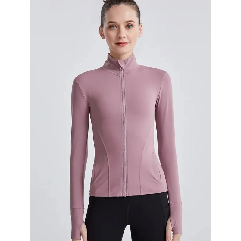 2024 All-season New Sports Coat Women Clothing European and American Solid Zipper Pocket Sports Coat Running Fitness Cardigan
2024 All-season New Sports Coat Women Clothing European and American Solid Zipper Pocket Sports Coat Running Fitness Cardigan