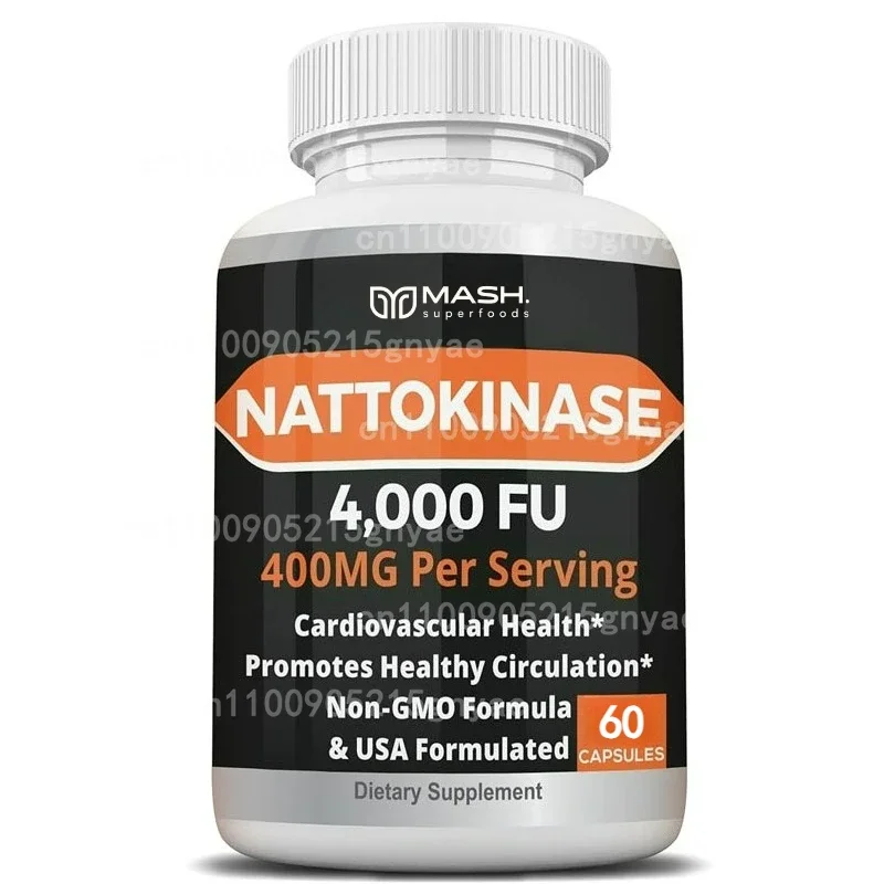 Pure Nattokinase 100mg 2000 FU | 60 Vegetarian Capsules Support Overall Health, Gluten Free, Non GMO
Pure Nattokinase 100mg 2000 FU | 60 Vegetarian Capsules Support Overall Health, Gluten Free, Non GMO