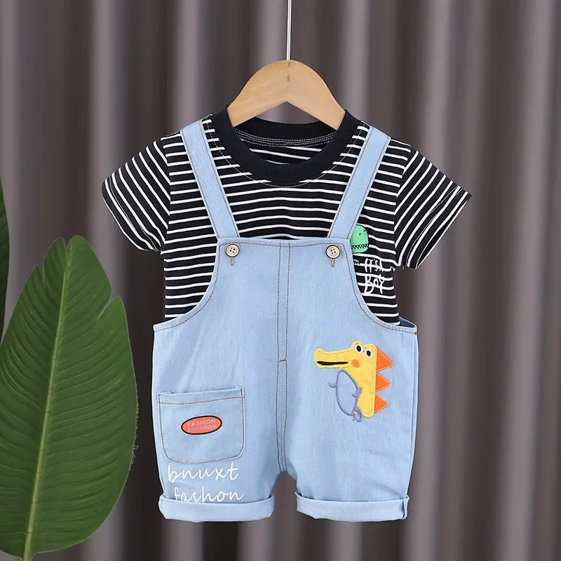 New Summer Baby Girls Clothes Suit Children Boys T-Shirt Shorts 2Pcs/Sets Toddler Clothing Infant Cotton Costume Kids Tracksuits
New Summer Baby Girls Clothes Suit Children Boys T-Shirt Shorts 2Pcs/Sets Toddler Clothing Infant Cotton Costume Kids Tracksuits