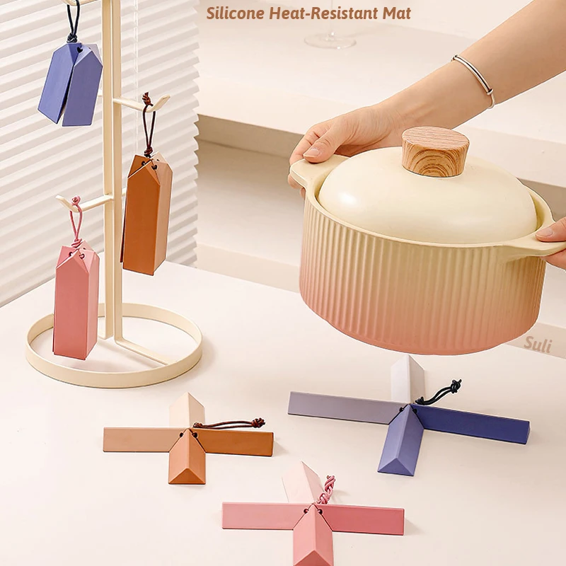 Foldable Silicone Heat Resistant Pad Non-Slip Pot Pan Mat Table Trivet for Dishes Plates Cups Kitchen Safety Coaster Kitchen Pad
Foldable Silicone Heat Resistant Pad Non-Slip Pot Pan Mat Table Trivet for Dishes Plates Cups Kitchen Safety Coaster Kitchen Pad