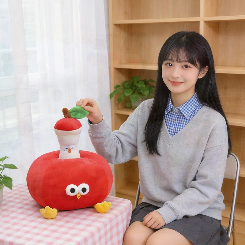 New Creative Apple Dunton Chicken Red Plush Toy for Kids Birthday Gift Soft Stuffed Animal Doll Kawaii Room Decoration
New Creative Apple Dunton Chicken Red Plush Toy for Kids Birthday Gift Soft Stuffed Animal Doll Kawaii Room Decoration