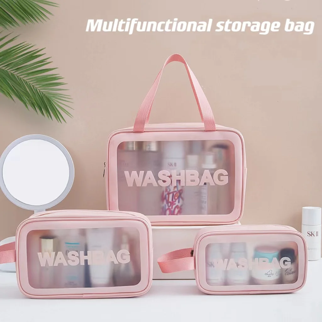 Pu Frosted Clear Makeup Box Waterproof Travel Toiletry Bag Large Capacity Portable Bath Storage Bag Children's Lunch Bag
Pu Frosted Clear Makeup Box Waterproof Travel Toiletry Bag Large Capacity Portable Bath Storage Bag Children's Lunch Bag