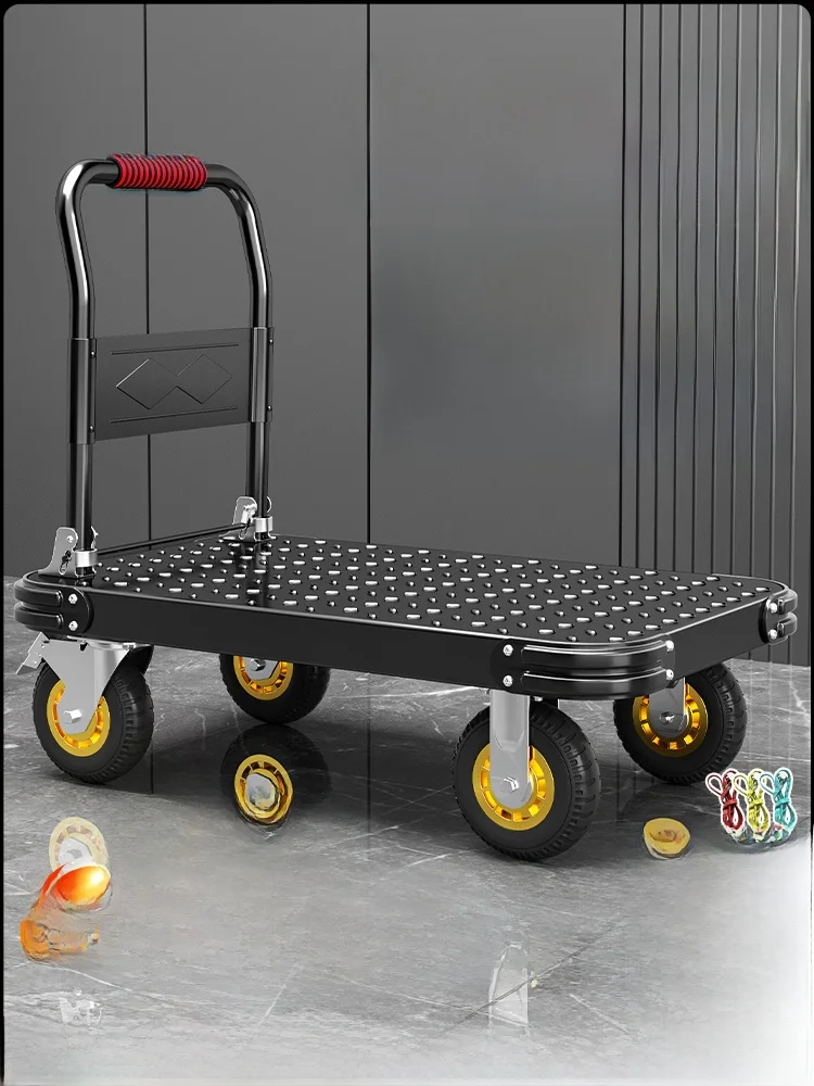 Steel Plate Hand-Pulled Small Cart Flaed Hand-Pu Cargo Transport Home Use Trailer Staing Hand Pulling Car Small Pull Car
Steel Plate Hand-Pulled Small Cart Flaed Hand-Pu Cargo Transport Home Use Trailer Staing Hand Pulling Car Small Pull Car