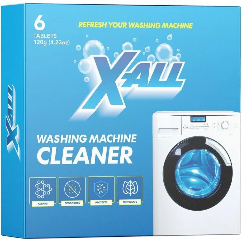 Washing Machine Cleaner Tablets – Deep Clean Limescale & Mineral Buildup for Front Load & Top Load Washers
Washing Machine Cleaner Tablets – Deep Clean Limescale & Mineral Buildup for Front Load & Top Load Washers