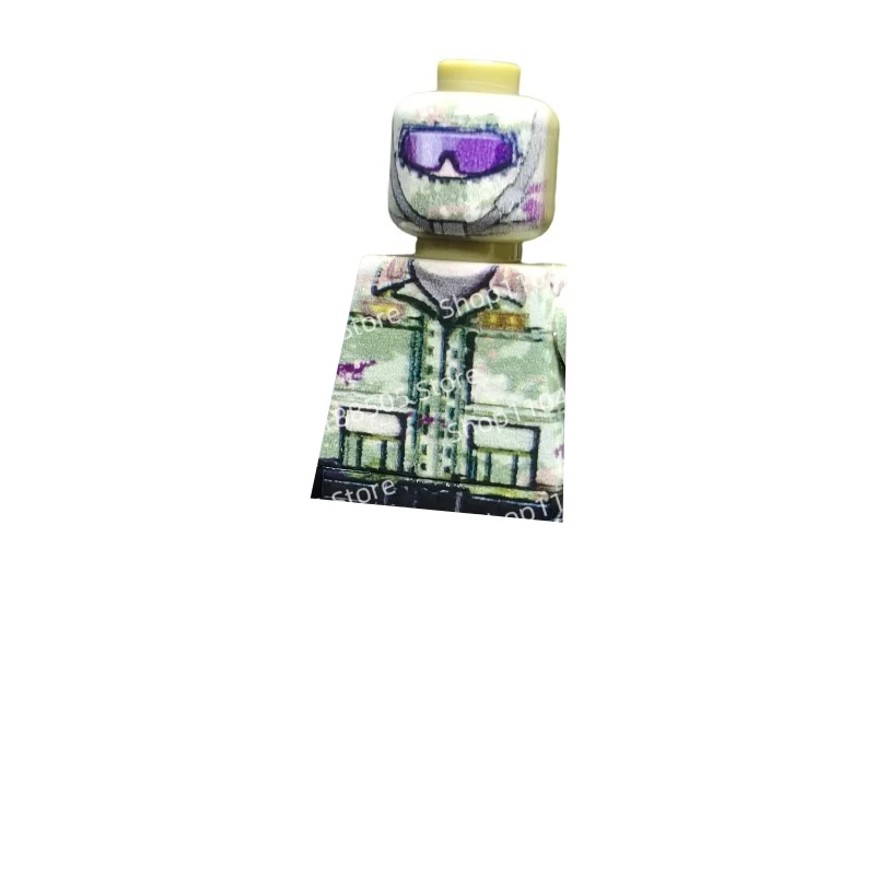 Военные фигурки MOC, строительные блоки, фигурки спецназа, аксессуары, солдаты, игрушки для сращивания и сборки
Военные фигурки MOC, строительные блоки, фигурки спецназа, аксессуары, солдаты, игрушки для сращивания и сборки