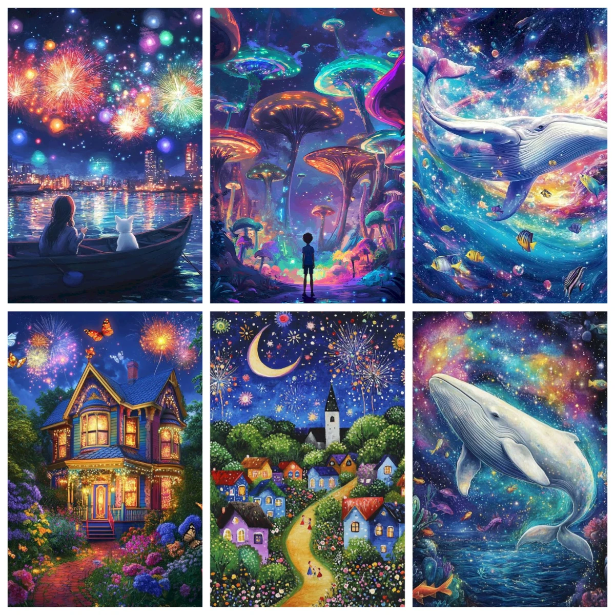 Large Size Jigsaw Puzzle 500/1000/1200/2000 Pcs Fantasy Forest Landscape Puzzles for Adults Stress Relief Toys Gift
Large Size Jigsaw Puzzle 500/1000/1200/2000 Pcs Fantasy Forest Landscape Puzzles for Adults Stress Relief Toys Gift