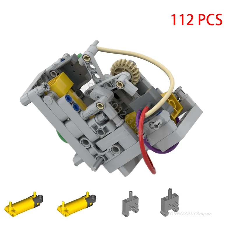 НОВЫЙ MOC Customed V2, совместимый с пневматическим двигателем 47225, детали для пневматики, воздушный бак, цилиндр, переключатель насоса, шланг, воздушная мощность, кирпич, игрушка 
НОВЫЙ MOC Customed V2, совместимый с пневматическим двигателем 47225, детали для пневматики, воздушный бак, цилиндр, переключатель насоса, шланг, воздушная мощность, кирпич, игрушка