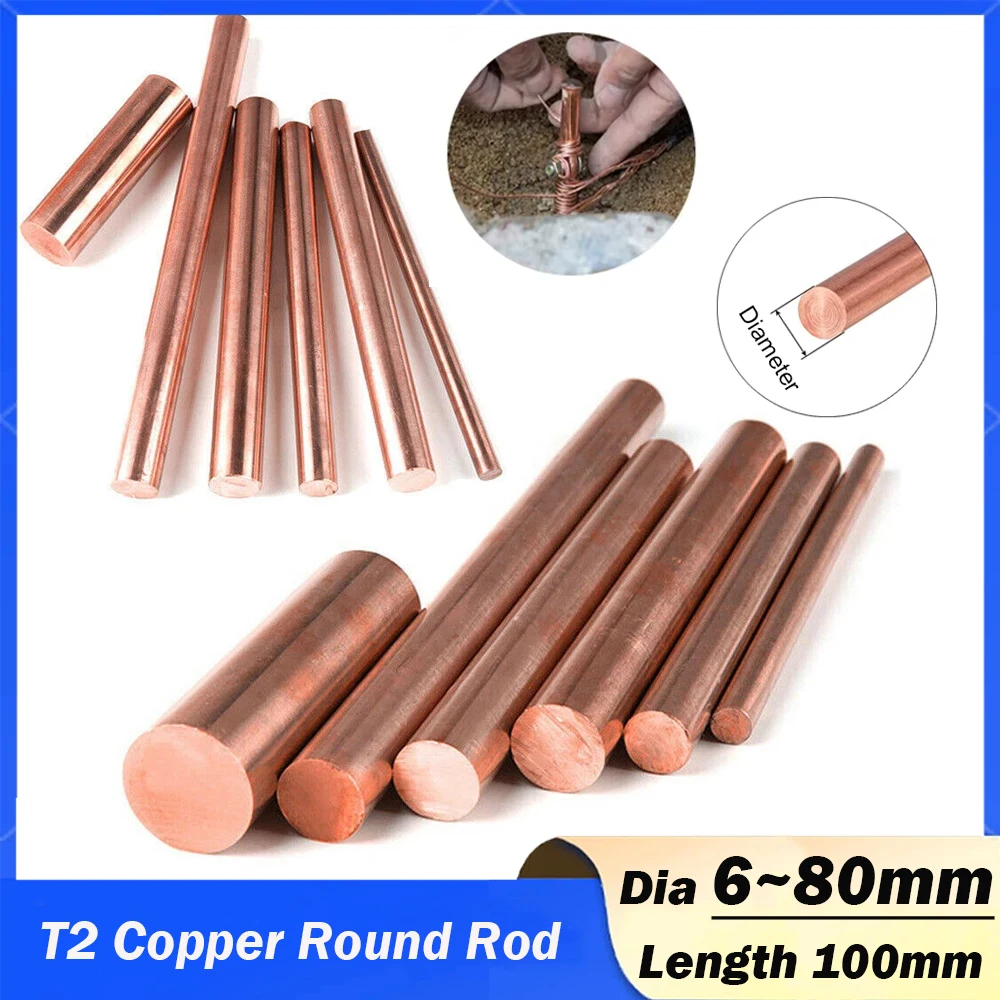 1 шт. медный стержень различных размеров 99,9% T2 красный металл медный круглый стержень для обработки металла диаметр 6/8/10/12/15/16/18 ~ 80 мм длина 100 мм
1 шт. медный стержень различных размеров 99,9% T2 красный металл медный круглый стержень для обработки металла диаметр 6/8/10/12/15/16/18 ~ 80 мм длина 100 мм
