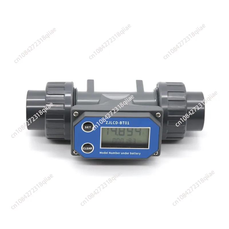 Turbine Flow Meter Electronic LCD Digital Display Flowmeter PVC Pipe Liquid Water For Farm/Garden Irrigation
Turbine Flow Meter Electronic LCD Digital Display Flowmeter PVC Pipe Liquid Water For Farm/Garden Irrigation