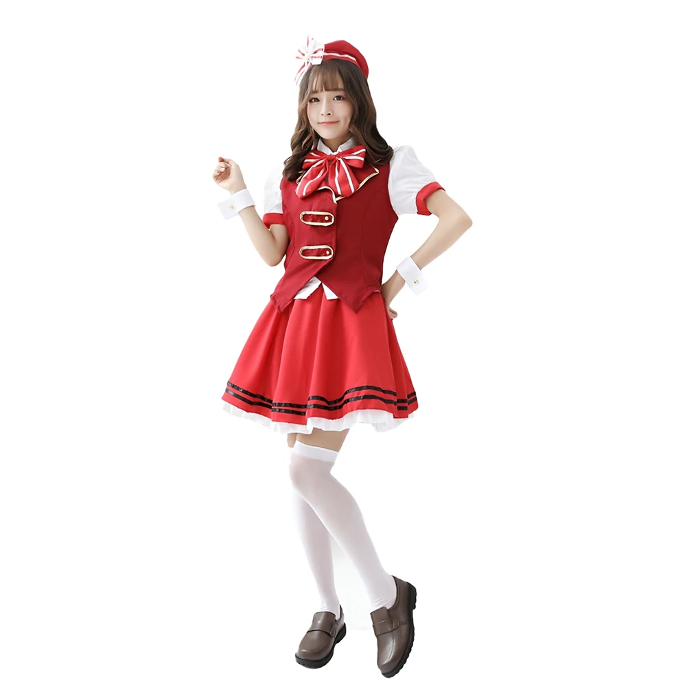 Brdwn — заказ кролика Женский Hoto Kokoa Kafuu Chino Kirima Syaro Rabbit House Косплей Костюм Школьная форма
Brdwn — заказ кролика Женский Hoto Kokoa Kafuu Chino Kirima Syaro Rabbit House Косплей Костюм Школьная форма
