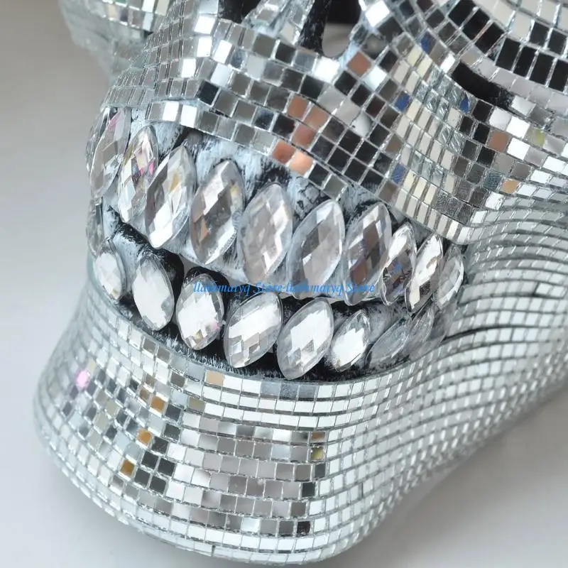 573B Crystal Skull Mask Disco Party Mask Suitable for Halloween and Festive Event
573B Crystal Skull Mask Disco Party Mask Suitable for Halloween and Festive Event