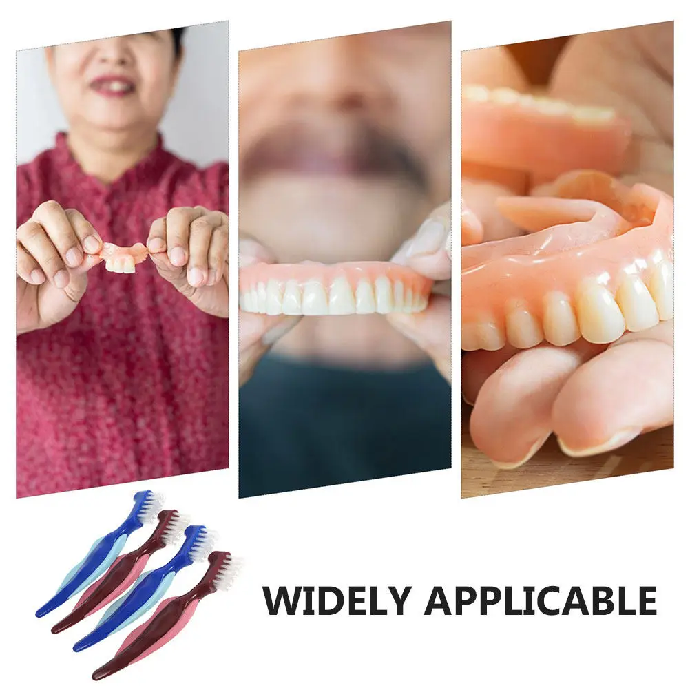 Набор из 2-х зубных щеток для протезов с мягкой щетиной, многофункциональный очиститель для частичных протезов, двусторонняя щетка для путешествий, удобная ручка
Набор из 2-х зубных щеток для протезов с мягкой щетиной, многофункциональный очиститель для частичных протезов, двусторонняя щетка для путешествий, удобная ручка