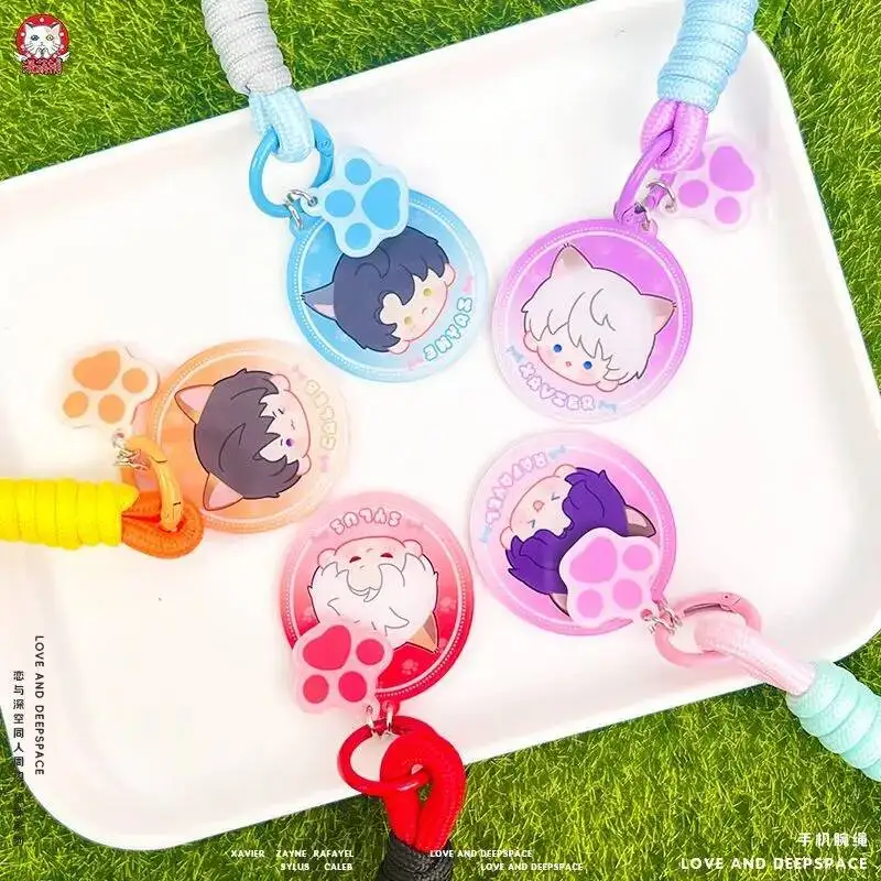 Love And Deepspace Xavier Zayne Rafayel Sylus Cosplay Cartoon Acrylic Pendant Keychain Anime Decoration Acg Figure Accessories G
Love And Deepspace Xavier Zayne Rafayel Sylus Cosplay Cartoon Acrylic Pendant Keychain Anime Decoration Acg Figure Accessories G
