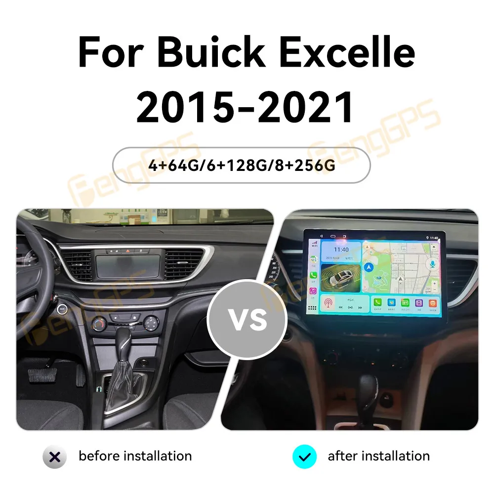 13,3-дюймовый автомобильный радиоприемник Android 13 CarPlay для Buick Excelle 2015-2021, мультимедийный плеер с сенсорным экраном, GPS-навигация, головное устройство DSP
13,3-дюймовый автомобильный радиоприемник Android 13 CarPlay для Buick Excelle 2015-2021, мультимедийный плеер с сенсорным экраном, GPS-навигация, головное устройство DSP
