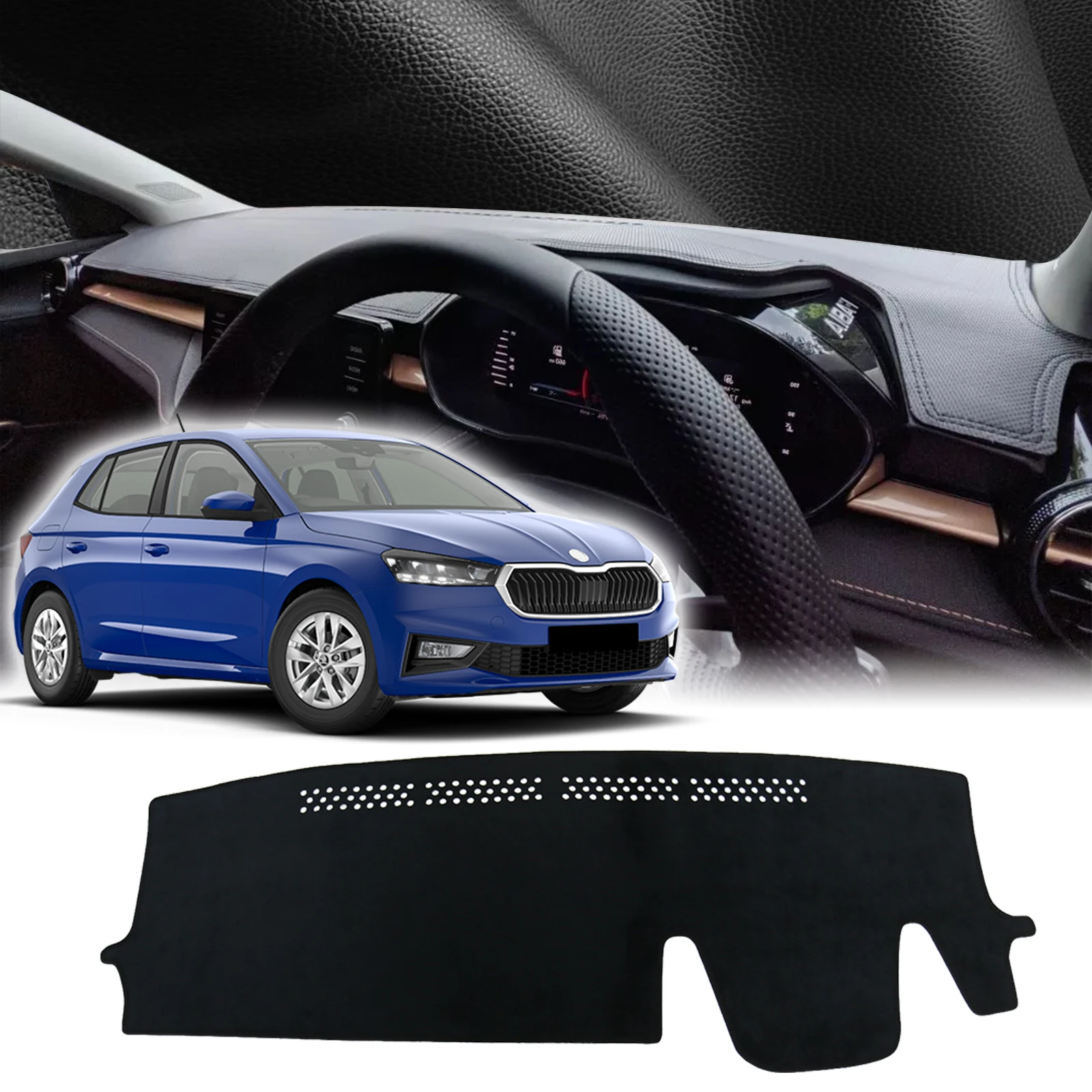 fit for Skoda Fabia 2023 2024 2025 2026 Dashmat Dashboard Cover Pad Protective Carpet DashMat Sunshade Car Accessories
fit for Skoda Fabia 2023 2024 2025 2026 Dashmat Dashboard Cover Pad Protective Carpet DashMat Sunshade Car Accessories