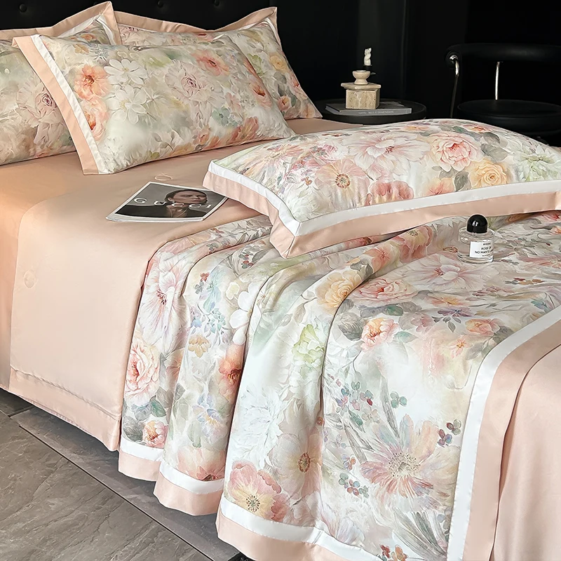 1PC Summer Quilt Korean Style Cool Quilt Flora Household Machine Washable Suitable 여름이불 Cool and Refreshing Summer Blanket
1PC Summer Quilt Korean Style Cool Quilt Flora Household Machine Washable Suitable 여름이불 Cool and Refreshing Summer Blanket