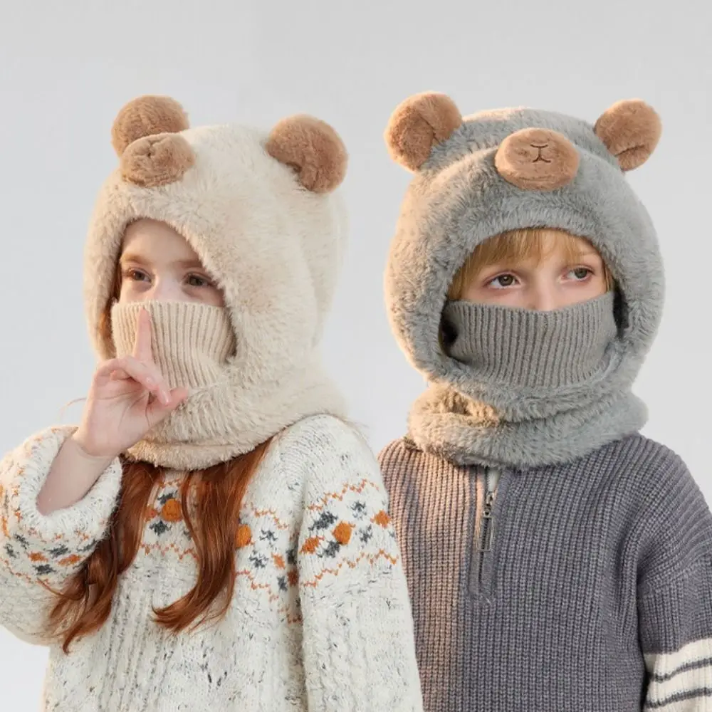 Пуловер, детская шапка-балаклава, толстый теплый ветрозащитный шарф на шею, встроенная защита ушей, защитная шапка для лица, детская уличная шапка 
Пуловер, детская шапка-балаклава, толстый теплый ветрозащитный шарф на шею, встроенная защита ушей, защитная шапка для лица, детская уличная шапка