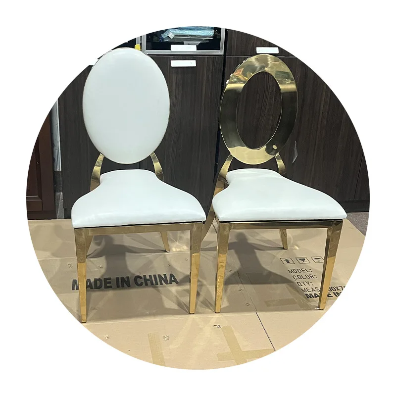 Foreign trade special stainless steel wedding chair creative decoration back flower round back chair hotel restaurant wedding ch
Foreign trade special stainless steel wedding chair creative decoration back flower round back chair hotel restaurant wedding ch