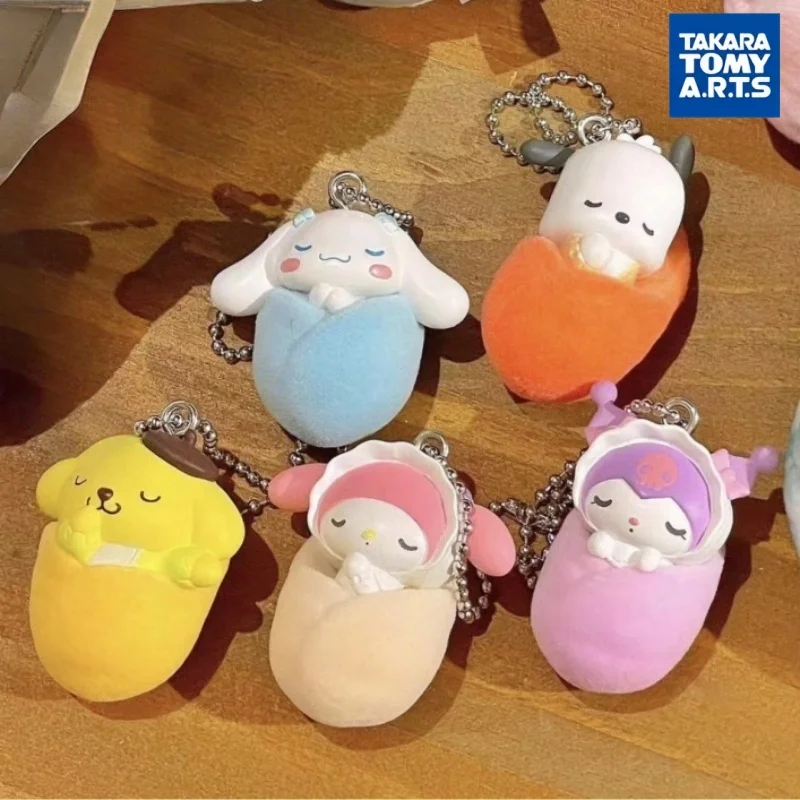 Takara Tomy Arts Sanrio Characters Gashapon Swaddle Flocked Bag Charm Pendant Vol 3 Kuromi My Melody Cinnamoroll Gudetama
Takara Tomy Arts Sanrio Characters Gashapon Swaddle Flocked Bag Charm Pendant Vol 3 Kuromi My Melody Cinnamoroll Gudetama