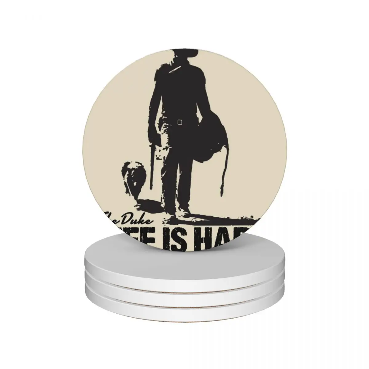 LIFE IS HARD T-Shirt Ceramic Coasters (Set of 4) cute ceramic stand drink set for coffee mugs Coasters
LIFE IS HARD T-Shirt Ceramic Coasters (Set of 4) cute ceramic stand drink set for coffee mugs Coasters