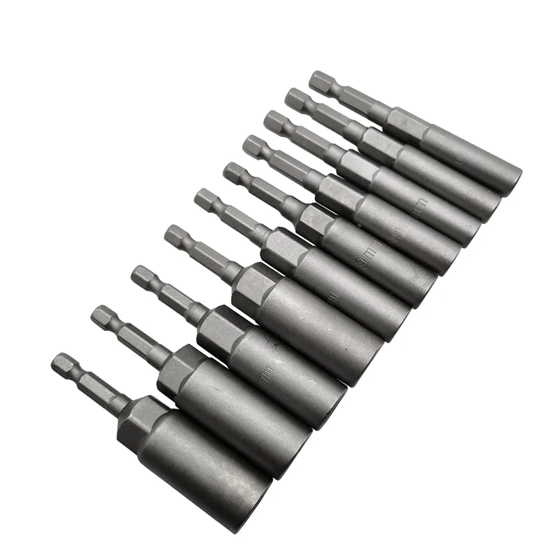 -AA95 10Pcs Socket Wrenchs Set For Power Drills Impact Drivers Power Screwdriver Handle Tools
-AA95 10Pcs Socket Wrenchs Set For Power Drills Impact Drivers Power Screwdriver Handle Tools