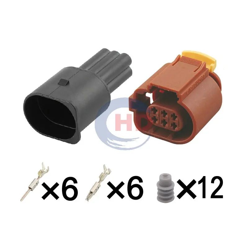 1-20 sets 6 Pin Steering Gear & Power Steering Pump Plug HD064A-1.5-11 284716-3
1-20 sets 6 Pin Steering Gear & Power Steering Pump Plug HD064A-1.5-11 284716-3