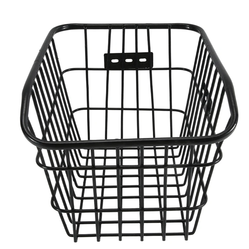 Rear Bike Basket Waterproof Large Capacity Metal Wire Bicycle Basket For Most Rear Bike Racks
Rear Bike Basket Waterproof Large Capacity Metal Wire Bicycle Basket For Most Rear Bike Racks