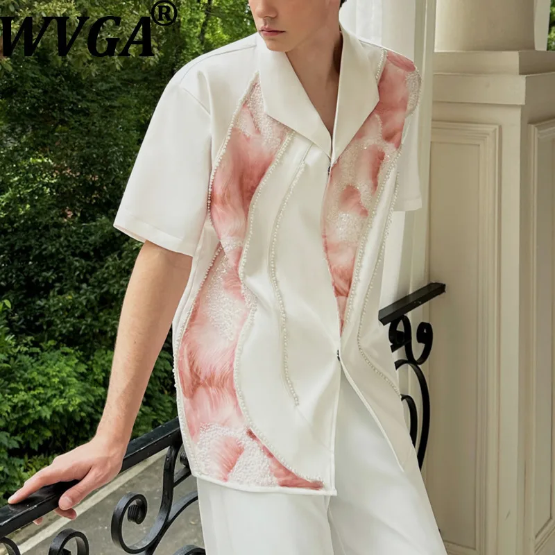 Новые мужские летние рубашки WVGA с объемным бисерным дизайном, модные, с коротким рукавом, нишевые, шикарные, повседневные, из атласа, W17978
Новые мужские летние рубашки WVGA с объемным бисерным дизайном, модные, с коротким рукавом, нишевые, шикарные, повседневные, из атласа, W17978