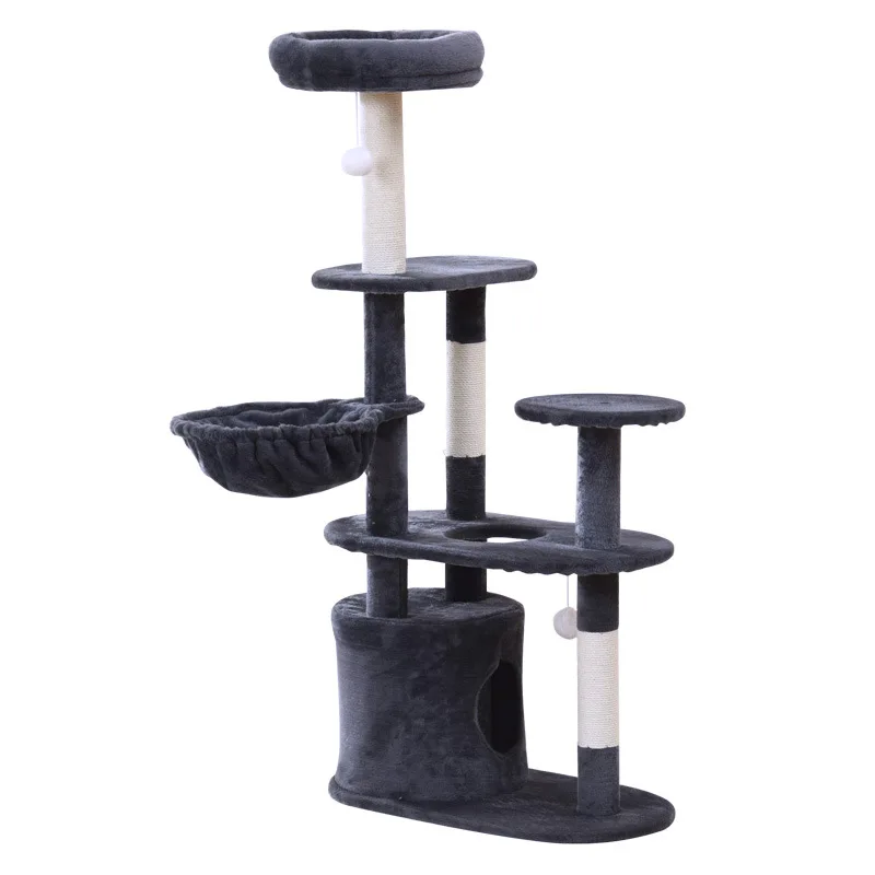 Cat climbing frame plush products, cats love to play with multiple layers, cat villa nest teasing cat ball
Cat climbing frame plush products, cats love to play with multiple layers, cat villa nest teasing cat ball