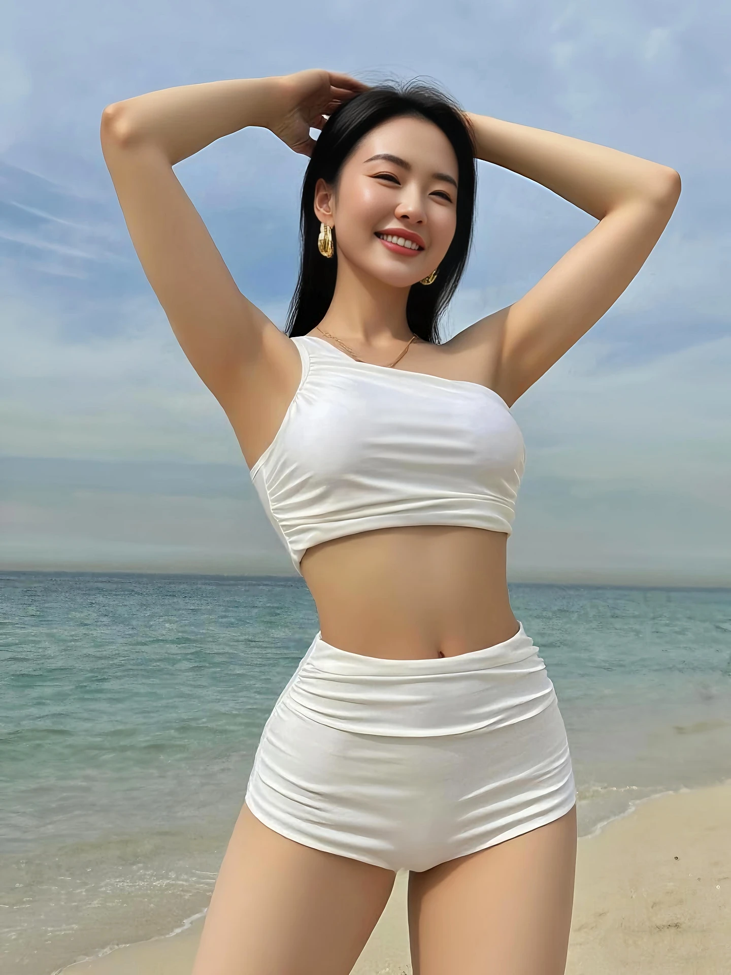 Sexy Bikini Swimwear Women's Beach Vacation Pure Desire Hot Girl Triangular Swimsuit Nylon Polyester Lycra Fabric Summer 2025
Sexy Bikini Swimwear Women's Beach Vacation Pure Desire Hot Girl Triangular Swimsuit Nylon Polyester Lycra Fabric Summer 2025