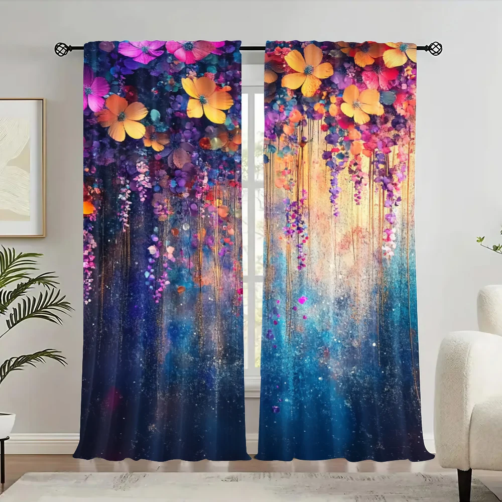 2pc, Window Curtains Dream color flowers Versatile Durable Polyester,Without Electricity Holiday Decorations for Holiday Decor
2pc, Window Curtains Dream color flowers Versatile Durable Polyester,Without Electricity Holiday Decorations for Holiday Decor