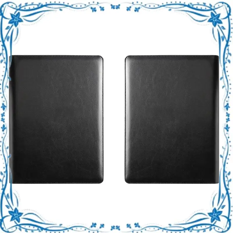 Resume Portfolio Folder With A4 Size Clipboard Black Leather Padfolio For Men Women Business Portfolio Organizer
Resume Portfolio Folder With A4 Size Clipboard Black Leather Padfolio For Men Women Business Portfolio Organizer