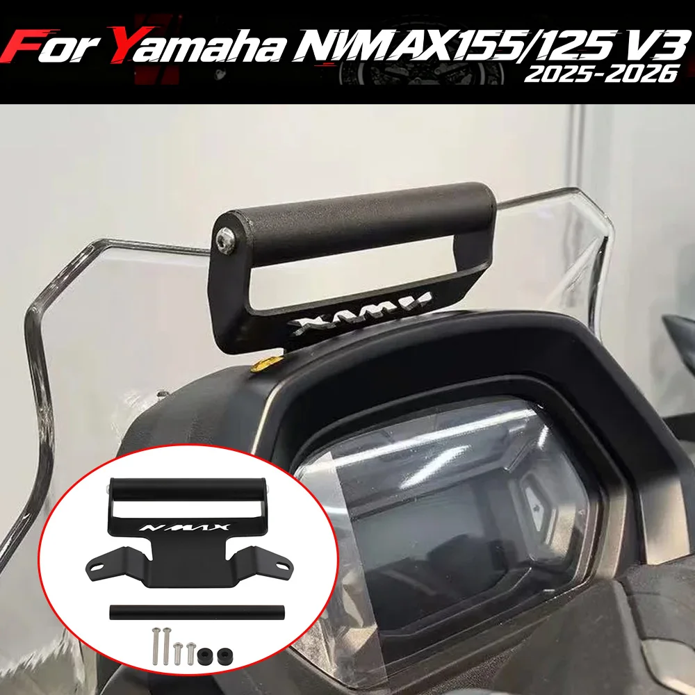 For YAMAHA NMAX 155 NMAX155 N-MAX155 NMAX125 N MAX 155 125 2025 2026 GPS Mount Motorcycle GPS Navigation Bracket Phone Holder
For YAMAHA NMAX 155 NMAX155 N-MAX155 NMAX125 N MAX 155 125 2025 2026 GPS Mount Motorcycle GPS Navigation Bracket Phone Holder