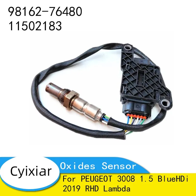 Nox Sensor Nitrogen Oxides Sensor for PEUGEOT 3008 1.5 BlueHDi 2019 RHD Lambda Oxygen NOX Sensor 9816276480 98162-76480 11502183
Nox Sensor Nitrogen Oxides Sensor for PEUGEOT 3008 1.5 BlueHDi 2019 RHD Lambda Oxygen NOX Sensor 9816276480 98162-76480 11502183