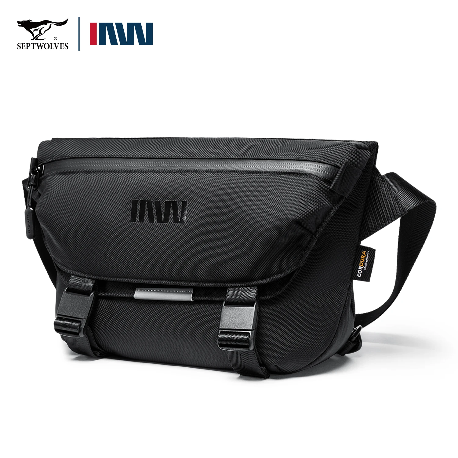 Septwolves Leather Crossbody Bag 840D Fabric Men Trip Shoulder Bag, Flat compartment, Portable Keychains, Upgrade Magnetic Clasp
Septwolves Leather Crossbody Bag 840D Fabric Men Trip Shoulder Bag, Flat compartment, Portable Keychains, Upgrade Magnetic Clasp